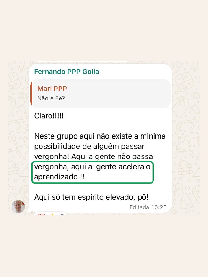 Fernando: “aqui a gente acelera o aprendizado”