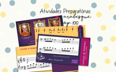 PIANO – ARABESQUE de BURGMÜLLER: JOGOS E ATIVIDADES PREPARATÓRIAS
